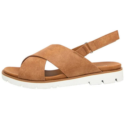 Serena - Elastic Wide Fit Sandals