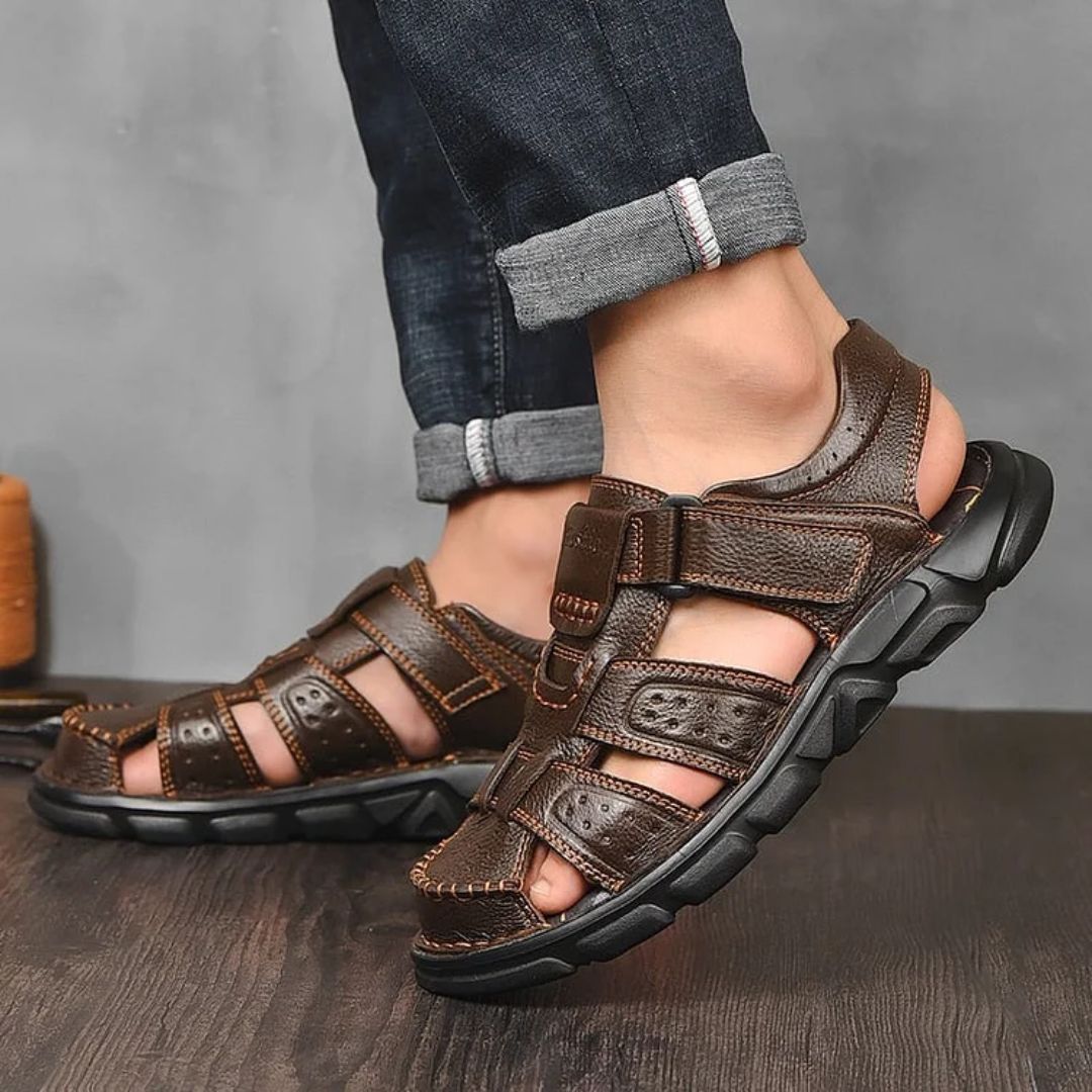 Theo - Leather Outdoor Sandals