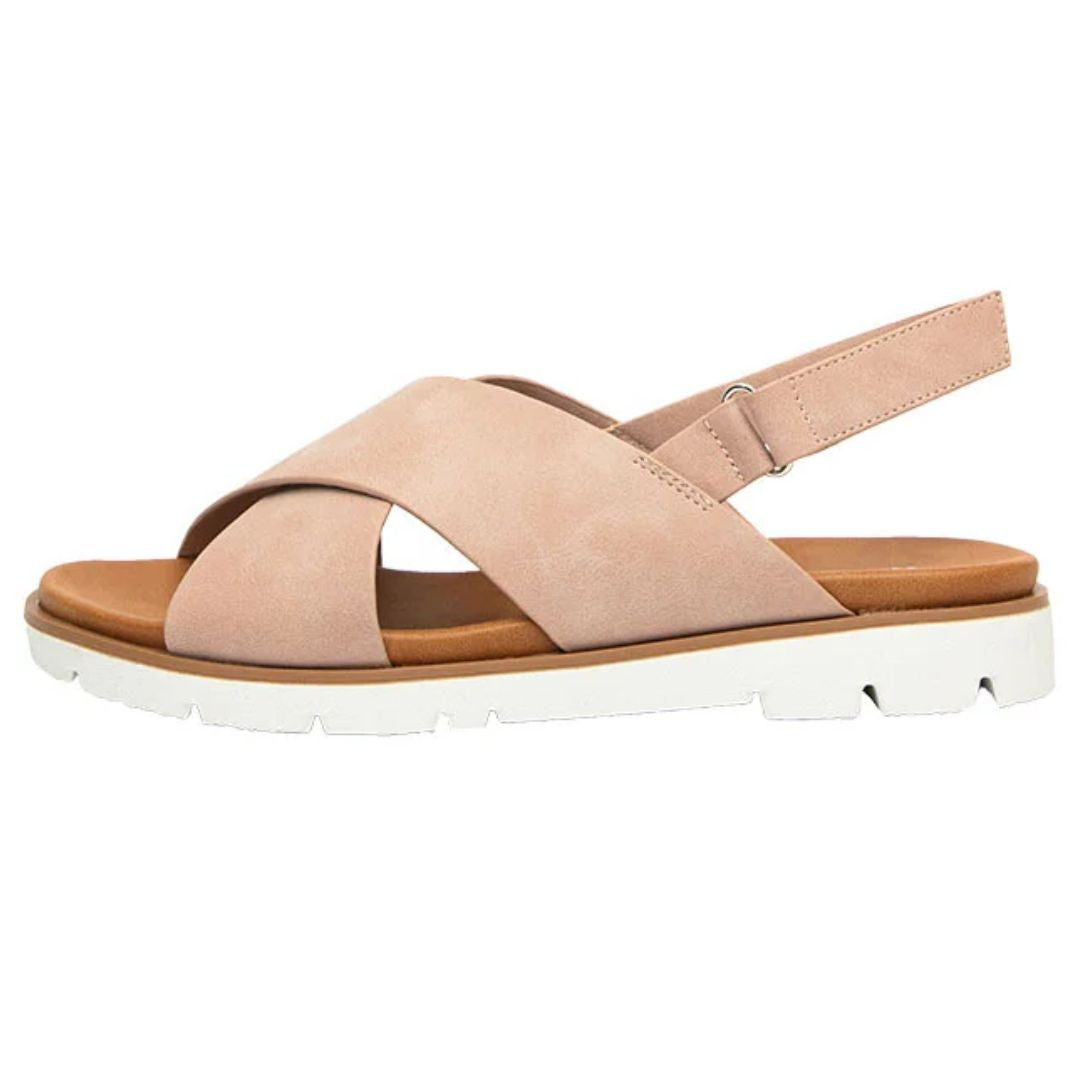 Serena - Elastic Wide Fit Sandals