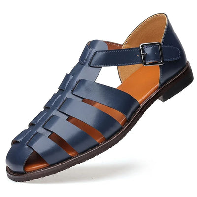 Jace - Fish Mouth Roman Sandals