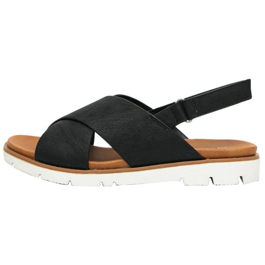 Serena - Elastic Wide Fit Sandals